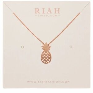 Pineapple Pendant Necklace